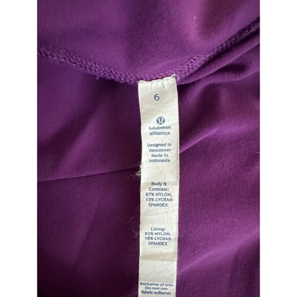 Lululemon Stride Jacket Dew Berry Size 6 - Picture 4 of 4